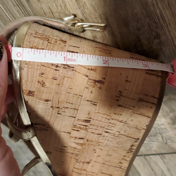 Kate Spade Gold Wedges - Picture 4 of 4